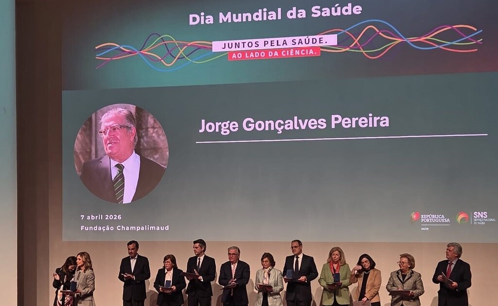 Jorge Pereira distinguido com Medalha de Serviços Distintos do Ministério da Saúde