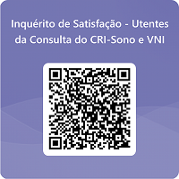 QRCode para Inqu&eacute;rito de Satisfa&ccedil;&atilde;o - Utentes da Consulta do CRI-Sono e VNI